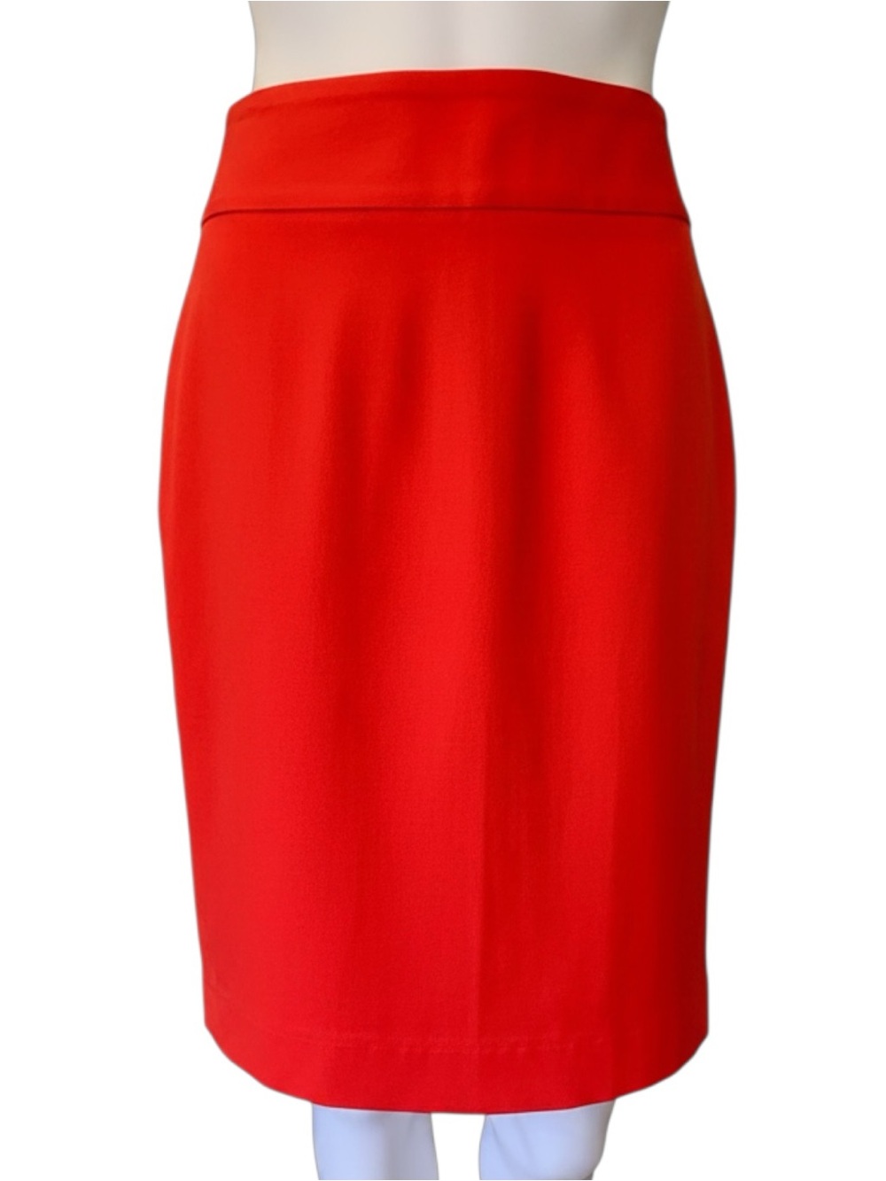 Banana Republic Classic WKSloan Red Pencil Skirt